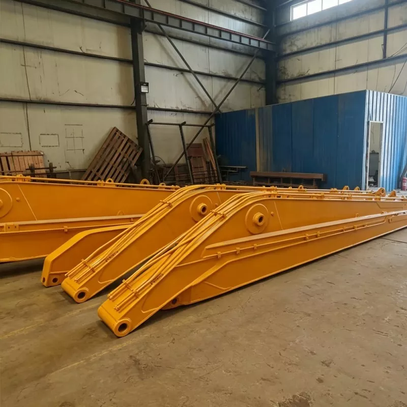Bras de flèche longue portée personnalisé pour excavatrices