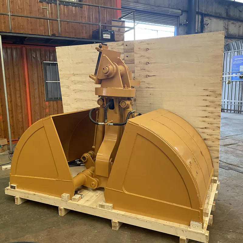 Godet à clapet robuste pour excavatrices